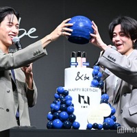 INI藤牧京介＆池崎理人をサプライズで祝福 ペプチドケーキ登場