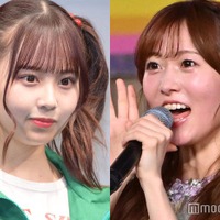 乃木坂46佐藤璃果＆矢久保美緒、ノースリワンピでアイス堪能「佐藤錦尊い」「2人とも可愛い」と反響
