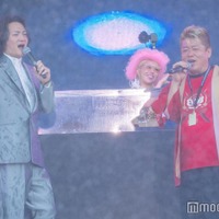 ホリエモン、主催音楽フェスで大暴れ 「令和の虎」林尚弘氏と演歌新曲「キャバクラ人生」披露【BOB2025】