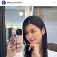 めるる、落ち着いた雰囲気の大人っぽSHOTに「あまりにも美しい」「どんどん綺麗になってますね」の声