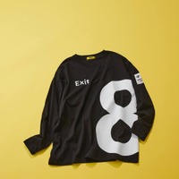 コラボロンT ￥3,990（税込）／『8番出口』 × and ST アパレルコラボ