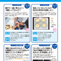 TDU 社会・地域連携事業 公開講座 D-SciTechプログラム10月-3月