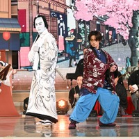 市川團十郎、松田元太（C）日本テレビ