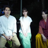 水上恒司、山下美月、宮舘涼太（C）2025「火喰鳥を、喰う」製作員会