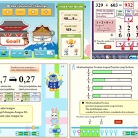 「Surala Math」の学習画面