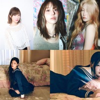 （左から時計回りに）指原莉乃、SAKURA、KAZUHA、MOKA、IROHA（提供写真）