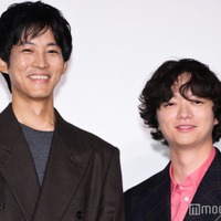 「ひゃくえむ。」公開初日舞台挨拶に出席した松坂桃李、染谷将太（C）モデルプレス