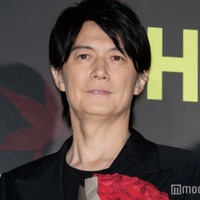 「ブラック・ショーマン」大ヒット御礼舞台挨拶に出席した福山雅治（C）モデルプレス