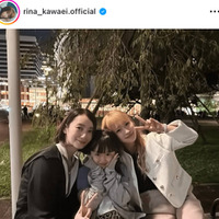 川栄李奈、波瑠＆池村碧彩とギュッと密着！ドラマ『フェイクマミー』仲良しオフSHOTを公開