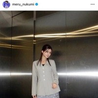 「スタイル抜群」めるる、すらり美脚のミニスカSHOTにファンうっとり「完璧に着こなしててカッコいい」