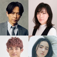 （上段左から）坂本昌行、前田亜季（下段左から）松崎祐介、瀧七海（提供写真）