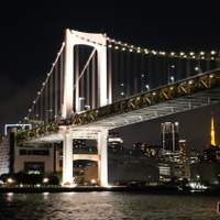 東京港夜景観賞ツアーでの夜景