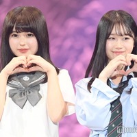 「今日好き」おひなさま(長浜広奈)&時田音々がペアランウェイ キュートなハートに黄色い歓声【サツコレ2025A/W】