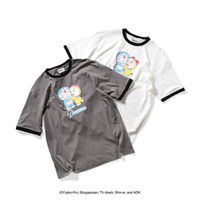 [DORAEMON DORAMI RINGER TEE] S-XXL/¥5,500-(IN TAX)