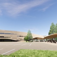 福井県提供（恐竜学部棟の完成イメージ図）