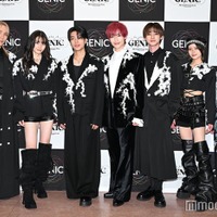 GENIC（左から）小池竜暉、金谷鞠杏、西澤呈、増子敦貴、雨宮翔、宇井優良梨、西本茉生（C）モデルプレス