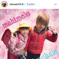 2017年のまひめろ＆琉ちゃろ／ちいめろInstagramより