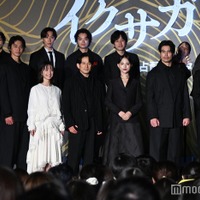 岡田准一・清原果耶・二宮和也ら「イクサガミ」豪華キャストが浅草寺に集結