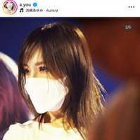 浜崎あゆみ、真剣なまなざしのリハーサルSHOTに「尊敬してます」「カッコイイ」の声