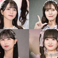 （上段左上から時計回り）佐々木舞香、諸橋沙夏、齋藤樹愛羅、山本杏奈（C）モデルプレス
