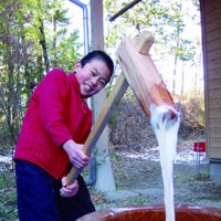 冬の信州こども山賊キャンプのようす