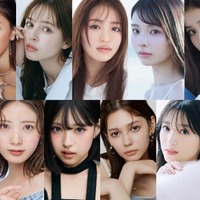 （上段左から）嵐莉菜、安⻫星来、池⽥美優、加藤ナナ、⾹⾳、川⼝ゆりな、せいら、鶴嶋乃愛、⻑浜広奈、なごみ、⽣⾒愛瑠、星乃夢奈、MINAMI、村上愛花、⽮吹奈⼦、ゆい⼩池（ゆいちゃみ）、ゆうちゃみ（提供写真）