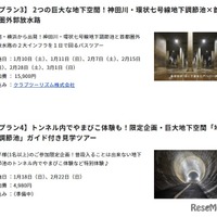 神田川・環状七号線地下調節池インフラツアーの一部