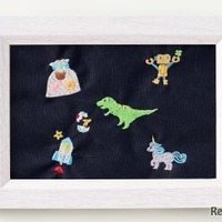 カラーモチーフ刺繍