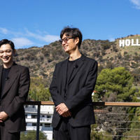 11/19ハリウッドサイン前　『国宝』©吉田修一／朝日新聞出版　©2025映画「国宝」製作委員会