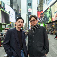 11/22　タイムズスクエア前　『国宝』©吉田修一／朝日新聞出版　©2025映画「国宝」製作委員会