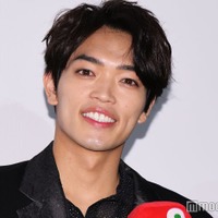 「初恋芸人」先行プレミア試写会舞台挨拶に登壇した原嘉孝（C）モデルプレス