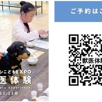 獣医さん体験（4回実施、各回5名限定・先着制）