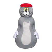 Happyくじ「TOM and JERRY FUNNY ART!」ラスト賞トム大きいぬいぐるみ