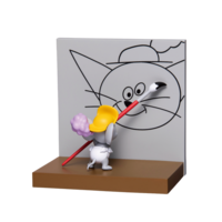 Happyくじ「TOM and JERRY FUNNY ART!」A賞