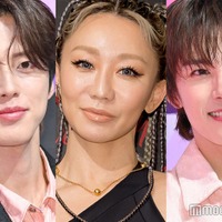 河野純喜、倖田來未、川西拓実（C）モデルプレス