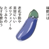 茄子は、老化防止や美容にいいポリフェノールがたっぷり。さらに吸収をよくするには？【激せまキッチンで時短！簡単！ムダなしごはん #３】