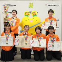 優勝した千葉県代表チーム