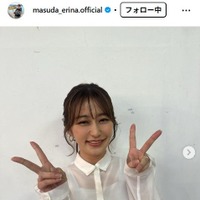 枡田絵理奈アナウンサーInstagramより