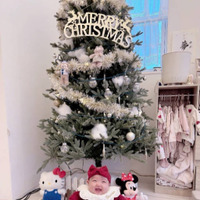 「可愛い」辻希美、生後4ヶ月次女がクリスマス風におめかしした姿にメロメロ「写真撮影しました」