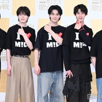 塩崎太智、山中柔太朗、佐野勇斗、曽野舜太、吉田仁人／M!LK（C）モデルプレス