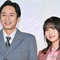 「令和に官能小説作ってます」合同取材会に出席した徳井義実、桃月なしこ（C）モデルプレス