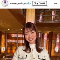 安藤萌々アナInstagramより