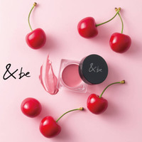 ＆be、ヘルシーな血色感を演出するクリームチークに春限定色チェリーピンクが登場
