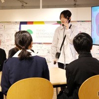 ケーススタディに取り組む子供たち