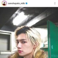 佐野勇斗、金髪時代の美麗SHOTに「流石にカッコよすぎる」「イケメンすぎてびっくり」の声