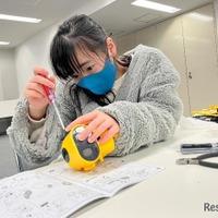 ロボット作り教室（初級編・中級編）のようす