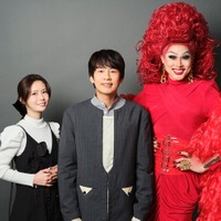 井口綾子、中丸雄一、ドリアン・ロロブリジーダ（C）ABCテレビ