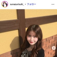 仮面高校生の妹で話題・すなずりかりん、美肩全開オフショルトップス姿に絶賛の声「ビジュ完璧」「天使降臨」