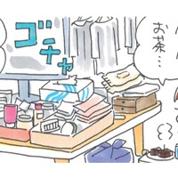 「私には無理ー!!」ここにお茶を置くの!? 何でも取ってあるからモノだらけ姑の汚部屋【アラカン主婦の毒吐き日記～貞子バーバはめんどくさい～ #15】