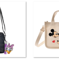 【MILKFED.】ショルダーバッグ 6,600円／【MILKFED.】トートバッグ 2WAY 4,900円 © Disney